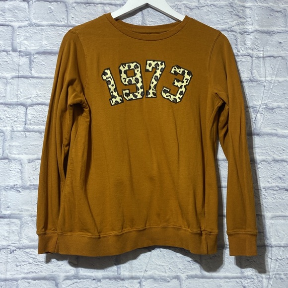 1973 Graphic Sweatshirt - Brown - Picture 1 of 7